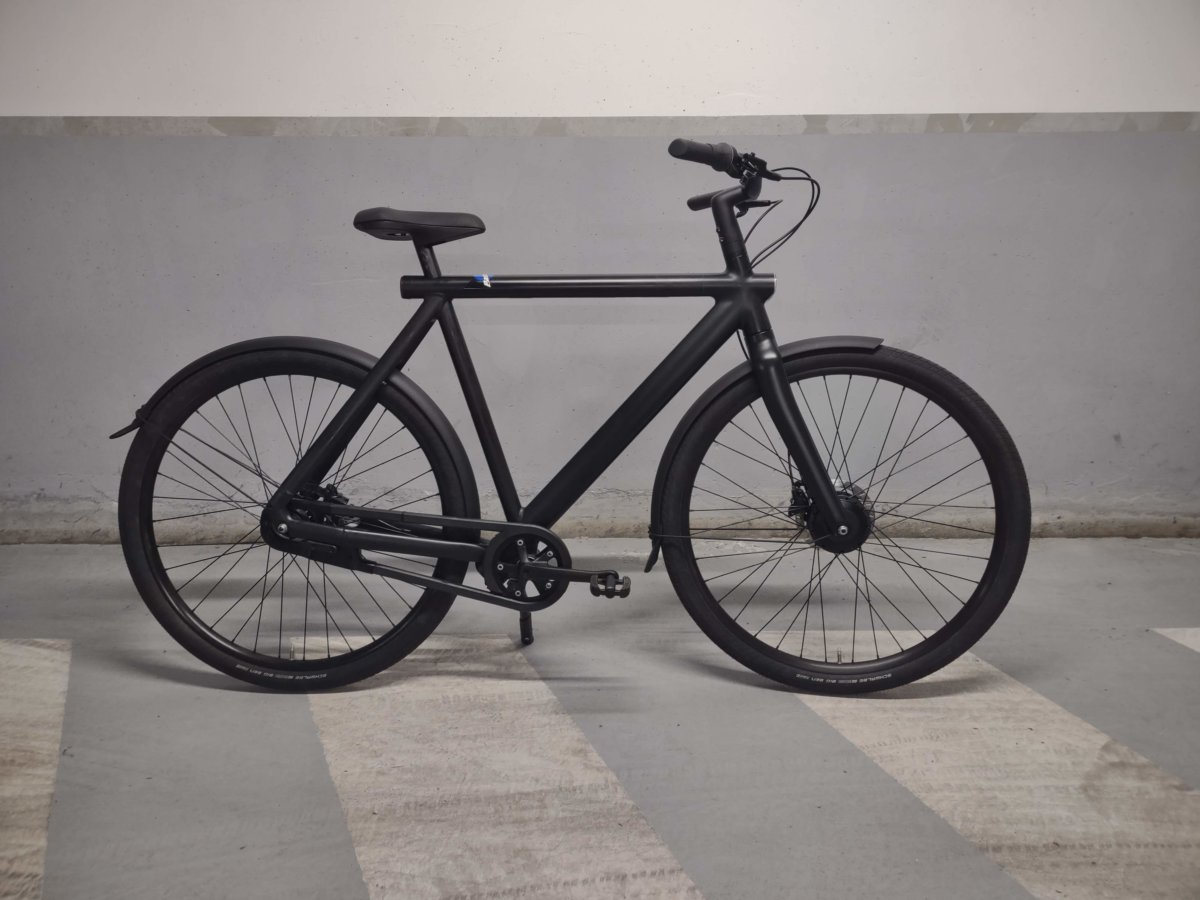 Transformation VanMoof S3 en vélo musculaire