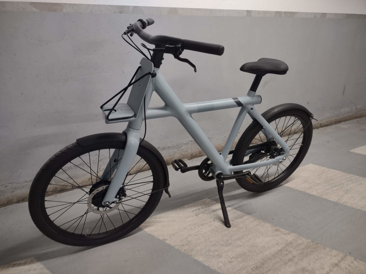 Transformation VanMoof X3 en vélo musculaire
